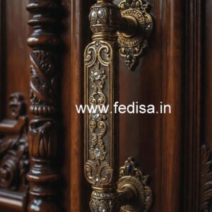 Stylish Brass Door Locks for Contemporary Homes No-062