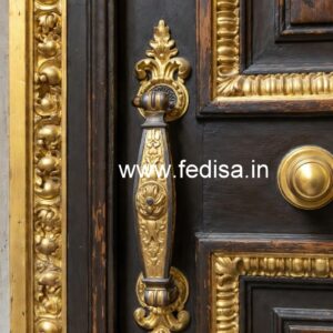 Luxury Brass Door Pulls for Grand Entrances No-090