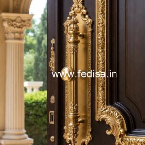 Brass Door Locks and Handles for Modern Villas No-100