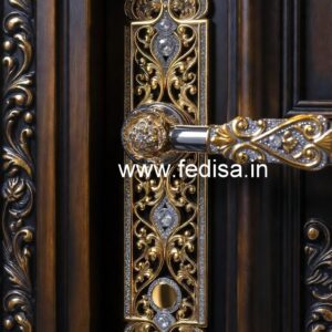 Premium Brass Locks for Elegant Entrances No-152