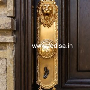 Stylish Brass Door Locks for Elegant Homes No-162
