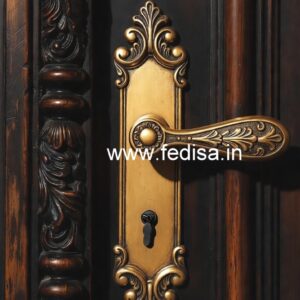 Luxury Brass Main Door Locks for Villas No-170