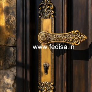 Elegant Brass Door Locks for Interior Design No-185