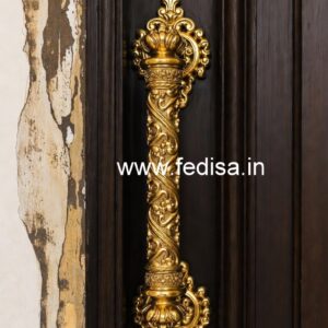 Elegant Brass Door Pulls for Grand Entrances No-237