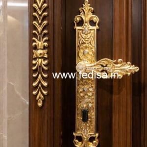 Luxury Brass Locks for Modern Wooden Doors No-238