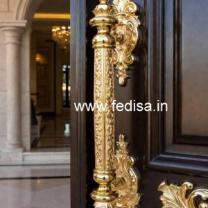 Premium Brass Pull Handles for Luxury Doors No-298