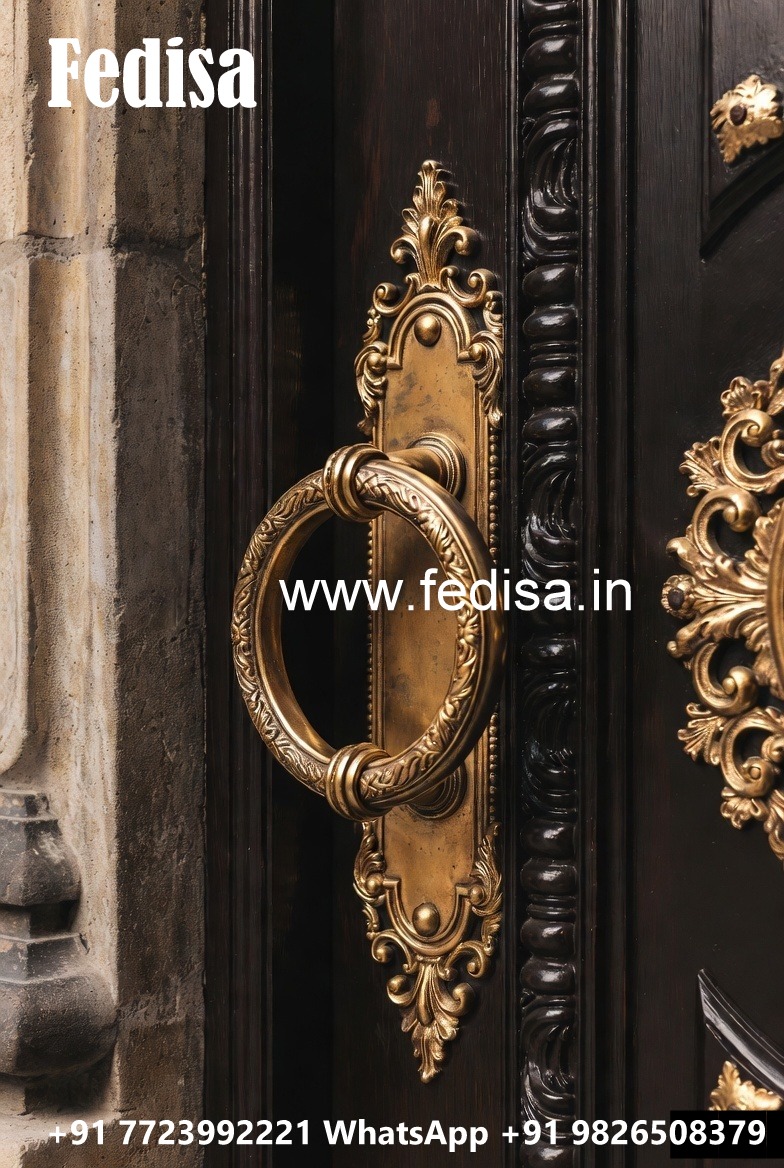 Brass Handles for Wooden Doors No-308
