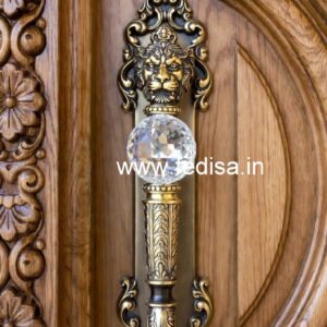 Antique Brass Entry Hardware No-528