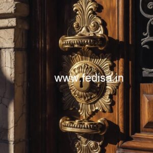 Luxury Brass Door Handle Trends No-562