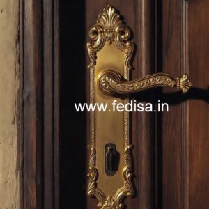Elegant Brass Main Entrance Hardware No-764