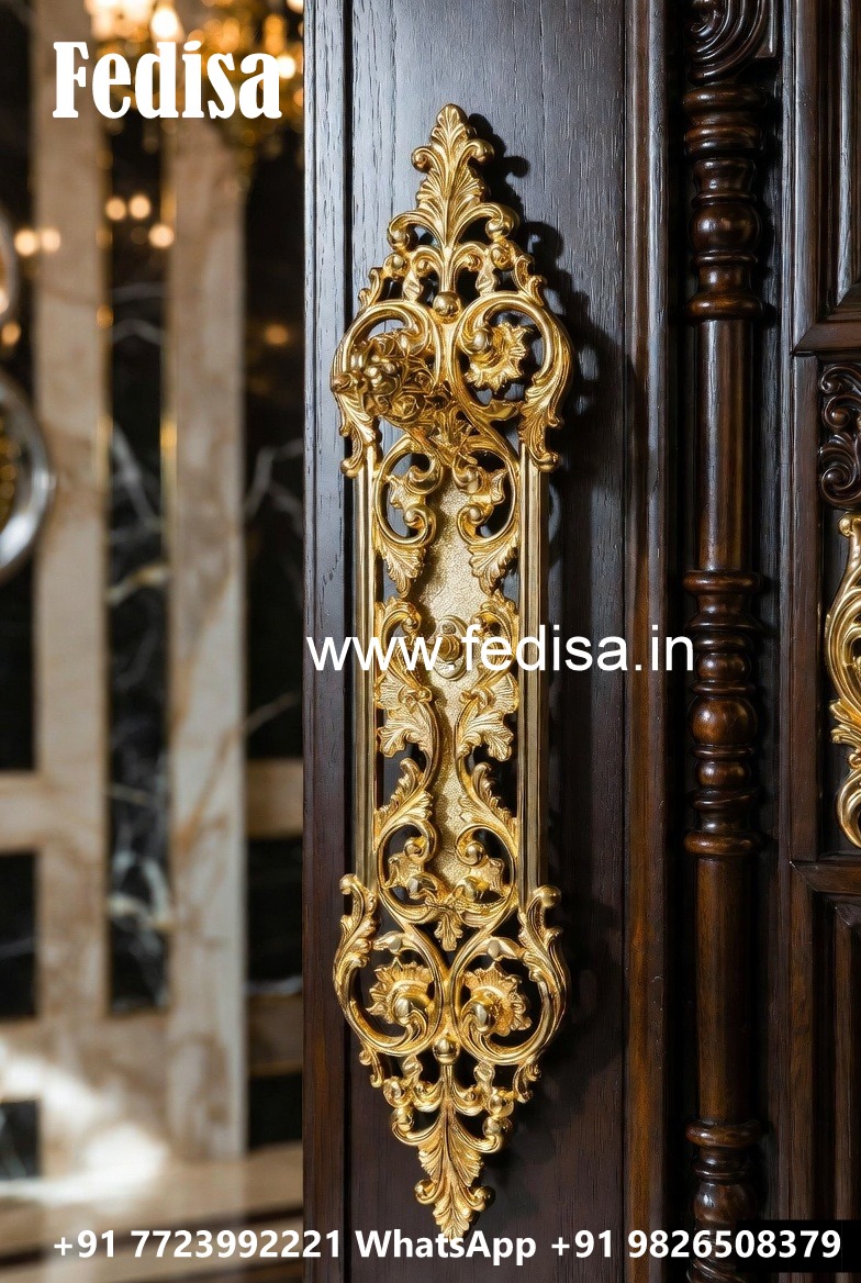 Contemporary Brass Door Hardware Design Ideas No-847