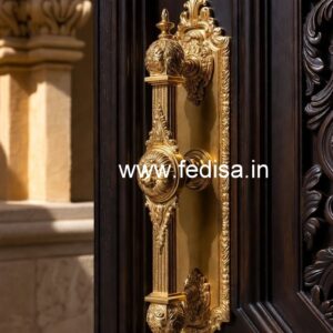 Luxury Brass Door Pulls for Grand Entrances No-889