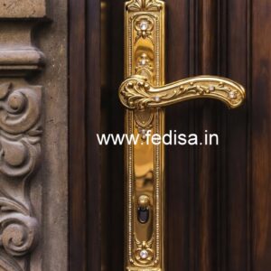 Elegant Brass Door Hardware for Luxury Decor No-909