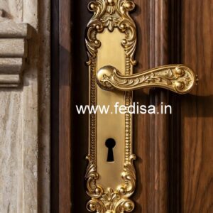 Stylish Brass Hardware for Modern Home Entry No-916