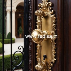 Stylish Brass Hardware for Grand Entry Designs No-927
