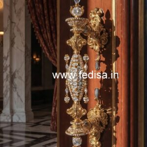 Antique Brass Main Door Locks for Elegant Decor No-1042