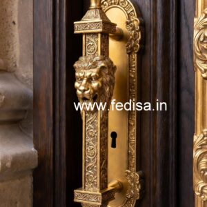 Stylish Brass Main Door Handles No-1102