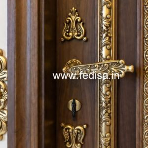 Elegant Brass Door Styling No-1198