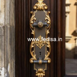 Premium Brass Door Handle Decor No-1325