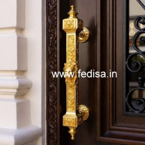 Modern Brass Locks and Handles for Home Security No-1604
