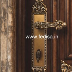 Luxury Brass Handlesets for Elegant Home Entry No-1647