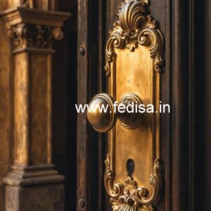Decorative Brass Door Accessories for Villas No-1662