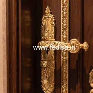 Premium Brass Door Hardware for Elegant Villas No-1739