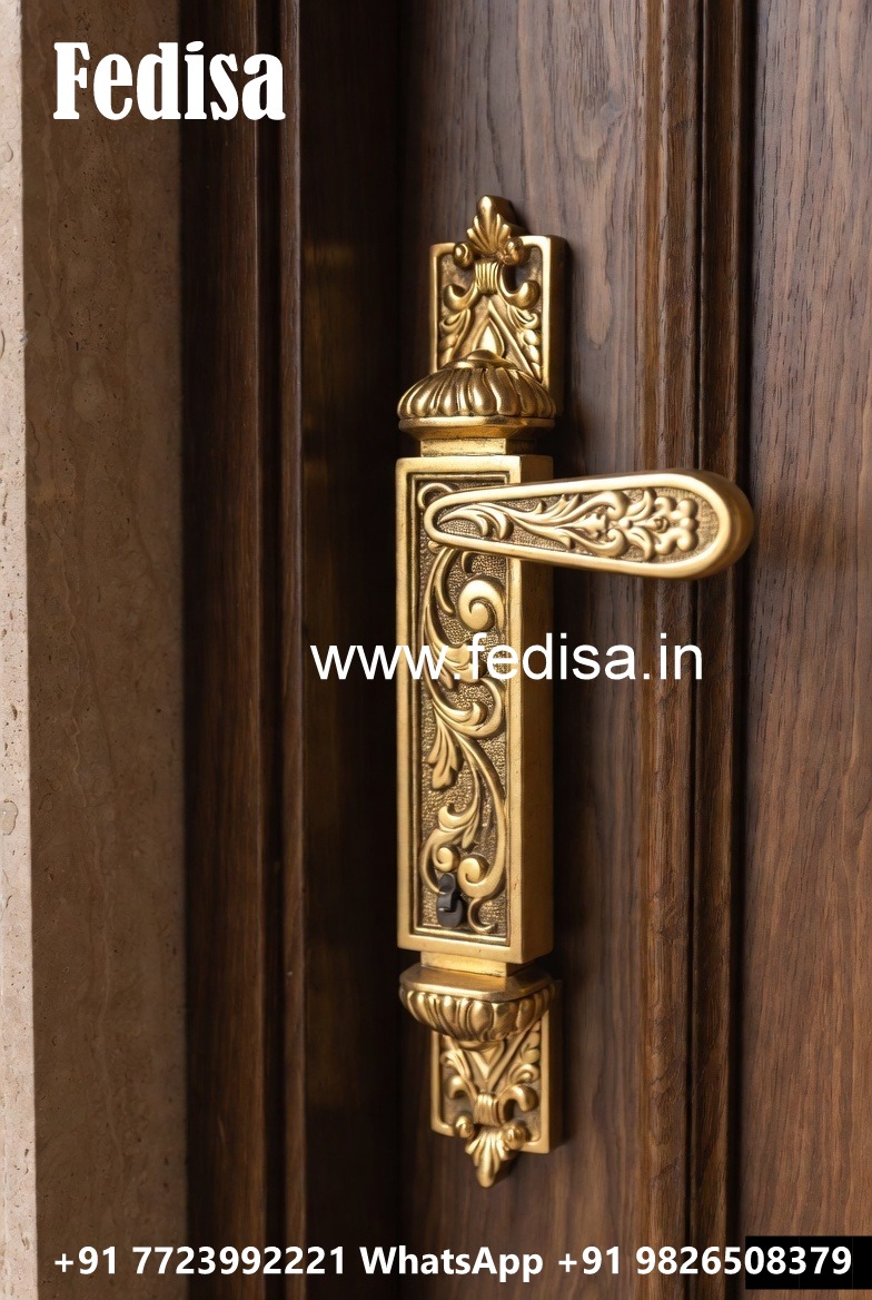 Antique Brass Pulls for Classic Door Styling No-1800