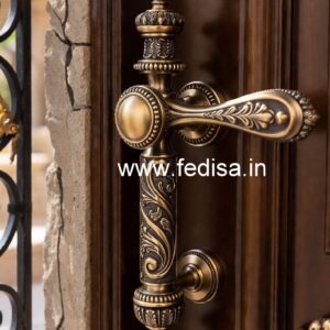 Elegant Brass Main Door Hardware Designs No-1807