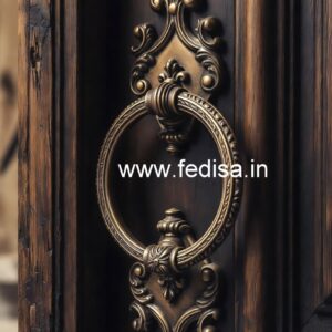Stylish Brass Hardware Ideas for Main Doors No-1829