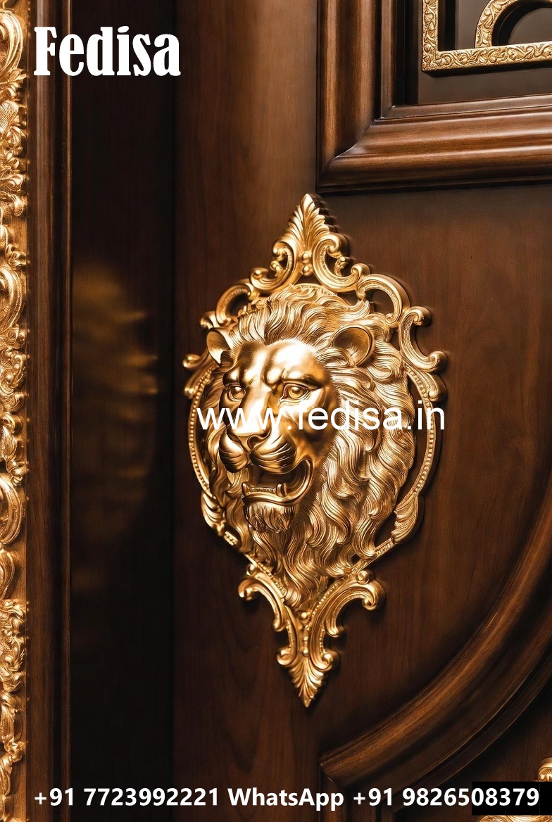 Stylish Brass Hardware for Interior Door Design No-1867