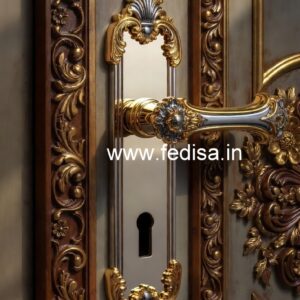 Modern Brass Locks for Designer Wooden Doors No-1889
