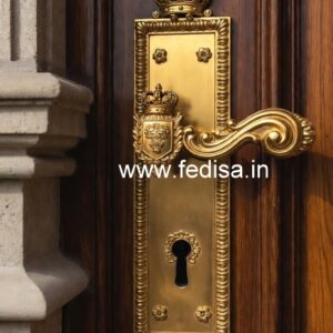 Luxury Brass Entrance Hardware No-1935