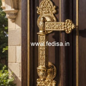 Premium Brass Door Handle Decor No-2124