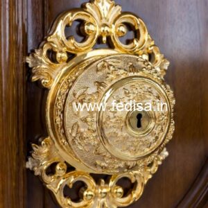 Luxury Brass Door Handle Trends No-2160