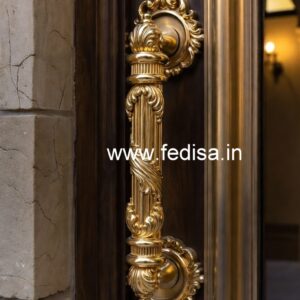 Elegant Brass Interior Hardware Trends No-2204