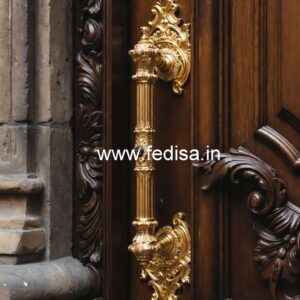 Elegant Brass Main Door Lock Ideas No-2242