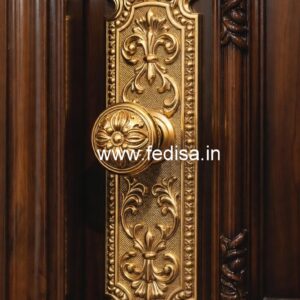 Brass Door Hardware Designs for Luxury Apartments No-2418