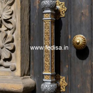 Decorative Brass Handlesets for Wooden Doors No-2529