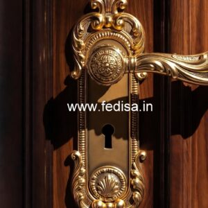 Handmade Brass Door Locks for Premium Interiors No-2605
