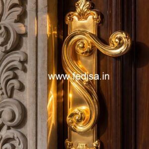 Premium Brass Handlesets for Wooden Doors No-2659
