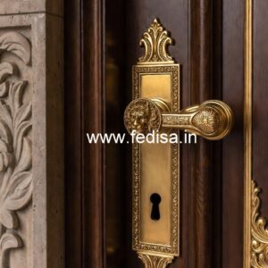 Stylish Brass Door Decor No-2756