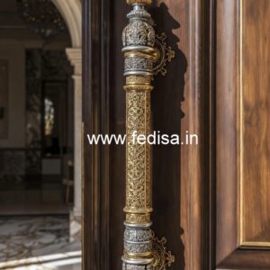 Premium Brass Main Door Hardware No-2807