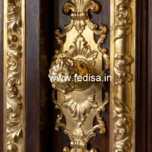 Modern Brass Main Entrance Pulls No-2994