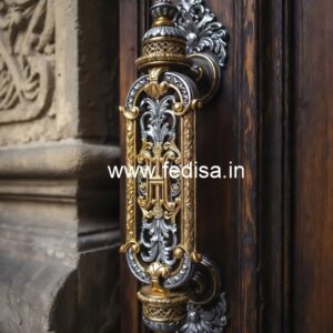 Elegant Brass Interior Hardware Trends No-3003