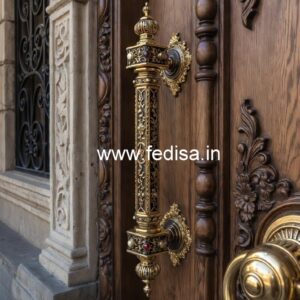 Stylish Brass Decorative Door Pulls No-3011