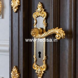Decorative Brass Entrance Hardware No-3036