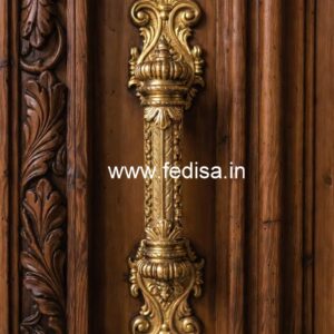 Premium Brass Decorative Entry Pulls No-3085