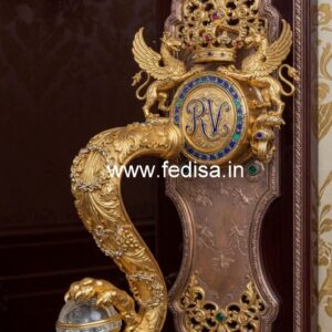 Premium Brass Locks for Designer Main Doors No-3315