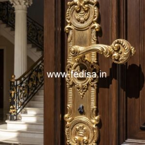 Elegant Brass Door Hardware Collection Ideas No-3370